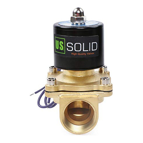 U.S. Solid 12V DC 1" G Solenoid Valve 1