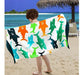 Yifontin Toalla De Playa Para Niños Velour Terry Manta Throw 4