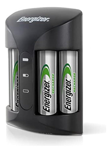 Energizer Ch1hrwb-4 - Cargador De Pilas Aa/aaa Con 0