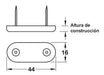 Häfele Plastic Slider with Nails 15mm (x10 U.) 1