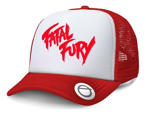 Newcaps Fatal Fury Terry Bogard Trucker Hat 2