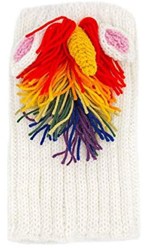 Zoo Snoods The Original Knit Unicorn Dog Snood 1