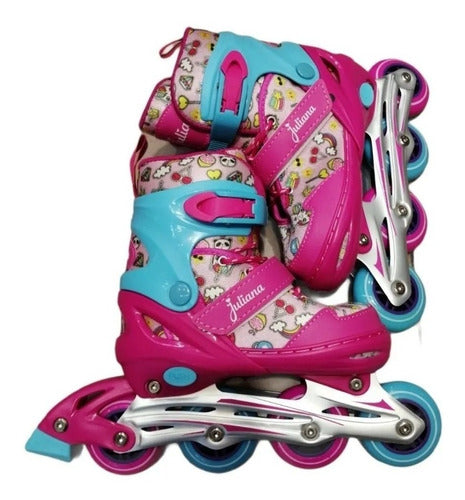 Juliana Roller Skates Set with Protection Kit TM1 Sis018 16