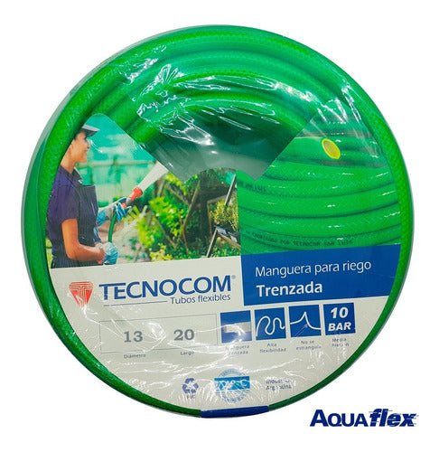 Aquaflex 20mt 1/2" Mesh Hose Irrigation Kit 1