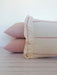 Set of 4 Plain or Striped Tusor Cushions of Your Choice 2