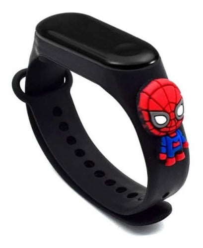 Kids Digital Watch + Spiderman Keychain 1