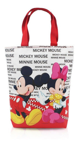 Finex Mickey Mouse Y Minnie Mouse Bolso De Mano Reutiliza 0