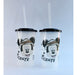 10 Personalized Transparent Souvenir Cups with Name 5