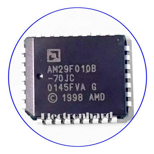 AMD Set of 3 Am29f010b-70jc 29f010b Am29f010 B Flash 1mbit Plcc32 1