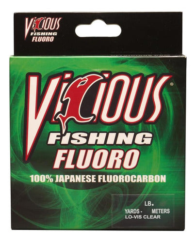 Vicious FLO12 Vicious Fluorocarbon 12lb 200yds Clear 0