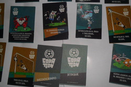 Copa Toon Cartoon Naipe Naipes Carta Lote X 23 Unidades 1