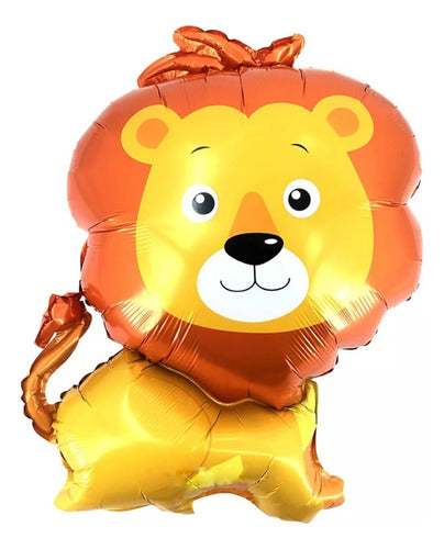 Generic Lion Metallic Balloon 86 X 61 Cm 0