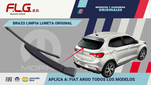 Fiat ARGO Windshield Wiper Arm FLG52023770 4