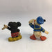 Antiguos Muñecos De Goma - Disney - Mickey Donald 2