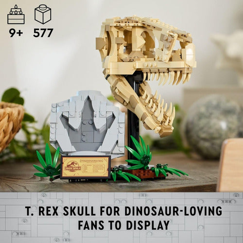 Lego Jurassic World Dinosaur Fossils T. Rex Skull 76964 1