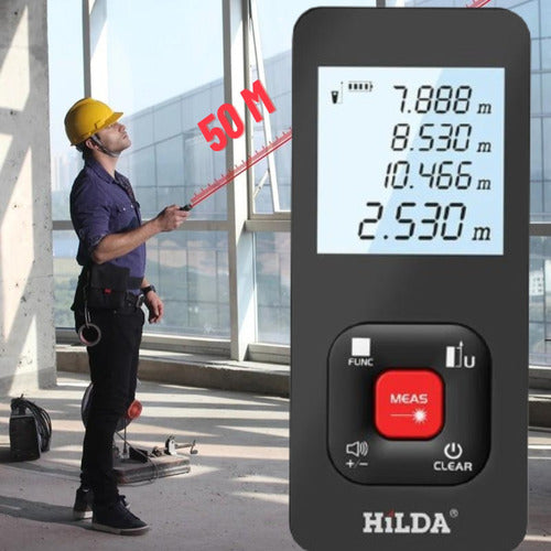 Trena Laser Hilda 50m Construção Parede Teto. 7