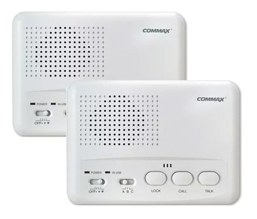 Commax Intercom System WI-3SN with 2 Bases and 3 Channels Wireless 0