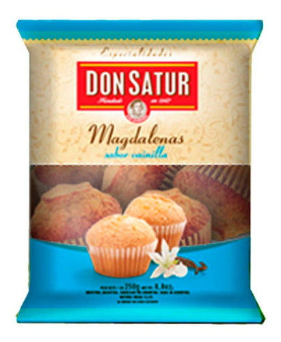 Pack of 3 Vanilla Madeleines 200g Don Satur Cookies 0