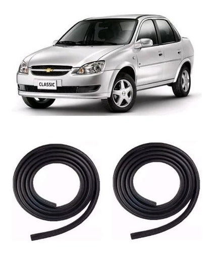 Chevrolet Door Weatherstrip Corsa Front or Rear Pair 0