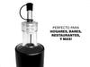 Belmotec Modern Oil and Vinegar Dispenser for Kitchen and Restaurant - Glass Spout 3