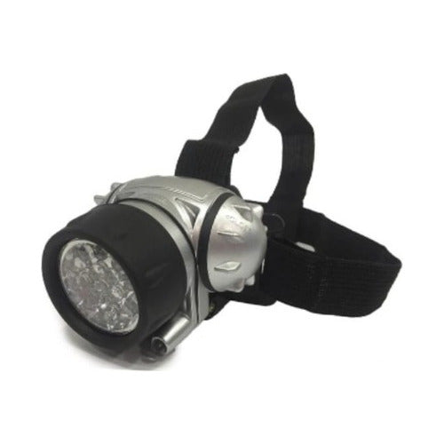 Complementos Deportivos LED Headlamp with 14 LEDs + 2 Red LEDs - Battery Not Included 0