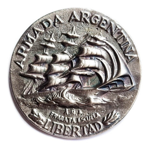 Industria Nacional Moneda 65mm Fragata Ara Libertad 0