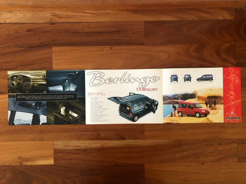 Original Citroën Berlingo Multispace Agency Brochure ZWT 1
