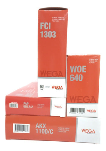 Wega Volkswagen Vento 2.5 2006 Filter Kit 0