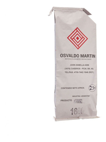 Osvaldo Martin Refractory Concrete 60% Alumina - 25 Kgs 0