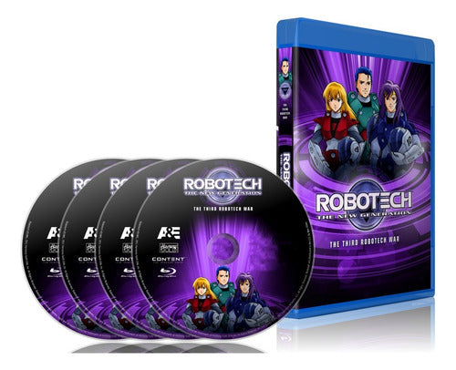 Robotech The New Generation - Tercera Parte Bluray - Latino 0