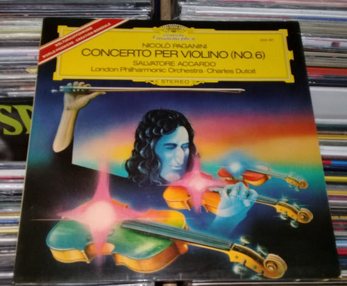 Accardo Paganini Concerto Per Violino 6 Lp Aleman / Kktus 0