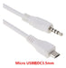 Cable Venetian Micro USB Male to 3.5mm TRRS Mini Plug Male 1