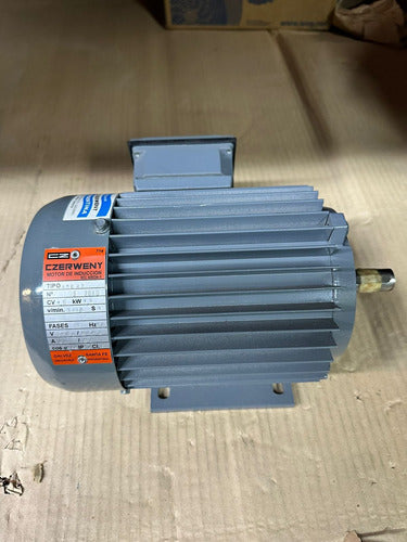 Motor 60hz 1,5 Hp X 3600 Rpm - 3 X 220v. - Czerweny 1