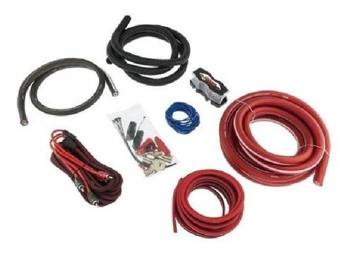 DS18 Complete 0 Gauge Installation Cable Kit - Ampkit0 1