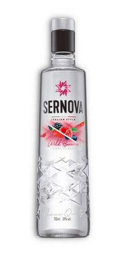 Sernova Wild Berries Flavored Distilled Vodka X6u 700ml 1