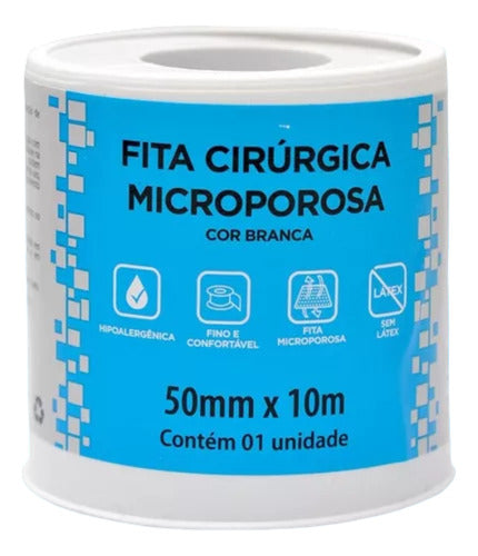 Fita Microporosa Micropore 50 Mm X 10 Mt - Ciex 0