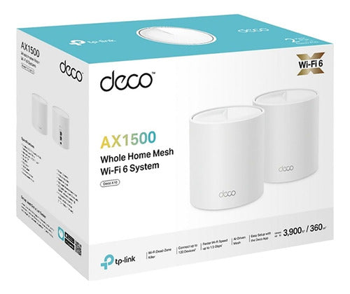 TP-Link Deco X10 Pack X2 Access Point AX1500 1