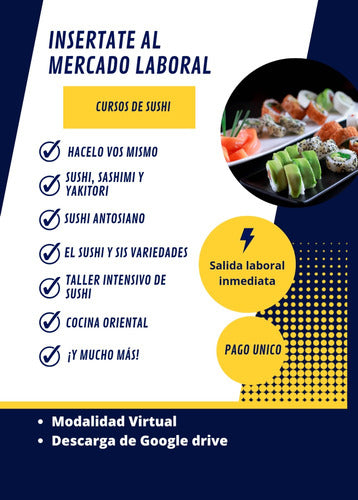 Hacelo en casa: Sushi Course & Recipes - Varieties 0