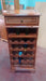 New Cherry and Paradise Wood Bar Furniture with Drawer - Susca 2