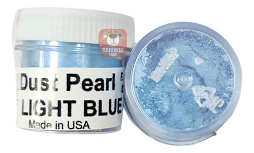 King Dust Light Blue Pearl Colorant Powder 4g 0