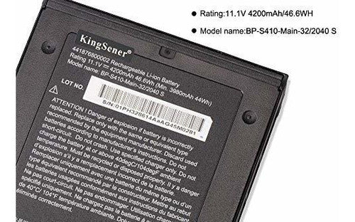 Kingsener Bp-s410-main-32 / 2040s Battery for Semi-Rugged Laptop Getac S410 3