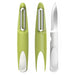 3-In-1 Double Blade Stainless Steel Potato Peeler 0