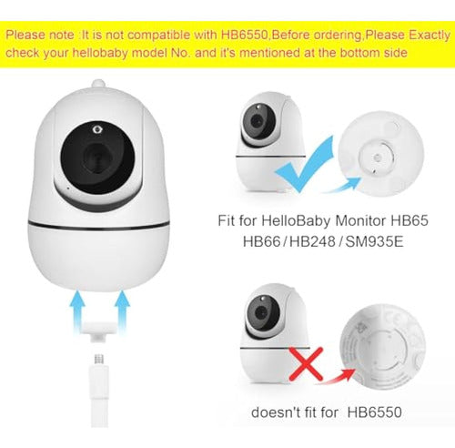 AOZTSUN Baby Monitor Support Compatible With HelloBaby HB65/HB66/HB248 1