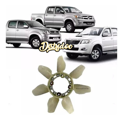 Omer Nozumi Paleta De Electro Ventilador Toyota Hilux Sw4 2005-2015 0