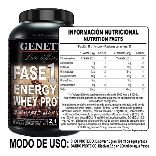 Genetic Sport Nutrition Aumento Muscular Whey Fase 1 Diabolic Bcaa Creatina 1