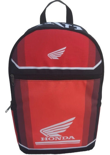 Motorcycle Helmet Backpack for Honda 20 Liters Red 6