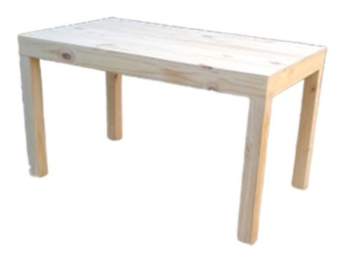 MUEBLOK Asia Table 1.40 x 0.80 Solid Wood Dining Table 0