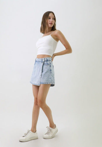 Short Skirt Denim Perfect Fit 2