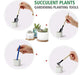 G GOOD GAIN Garden Succulent Kit with Organizer Bag, Mini Tool Set 3