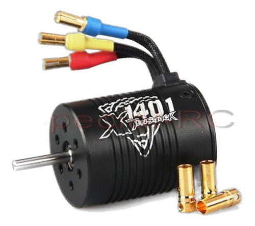 Tenshock X1401 6850kv Motor Sin Escobillas Sin Sensores Para 0